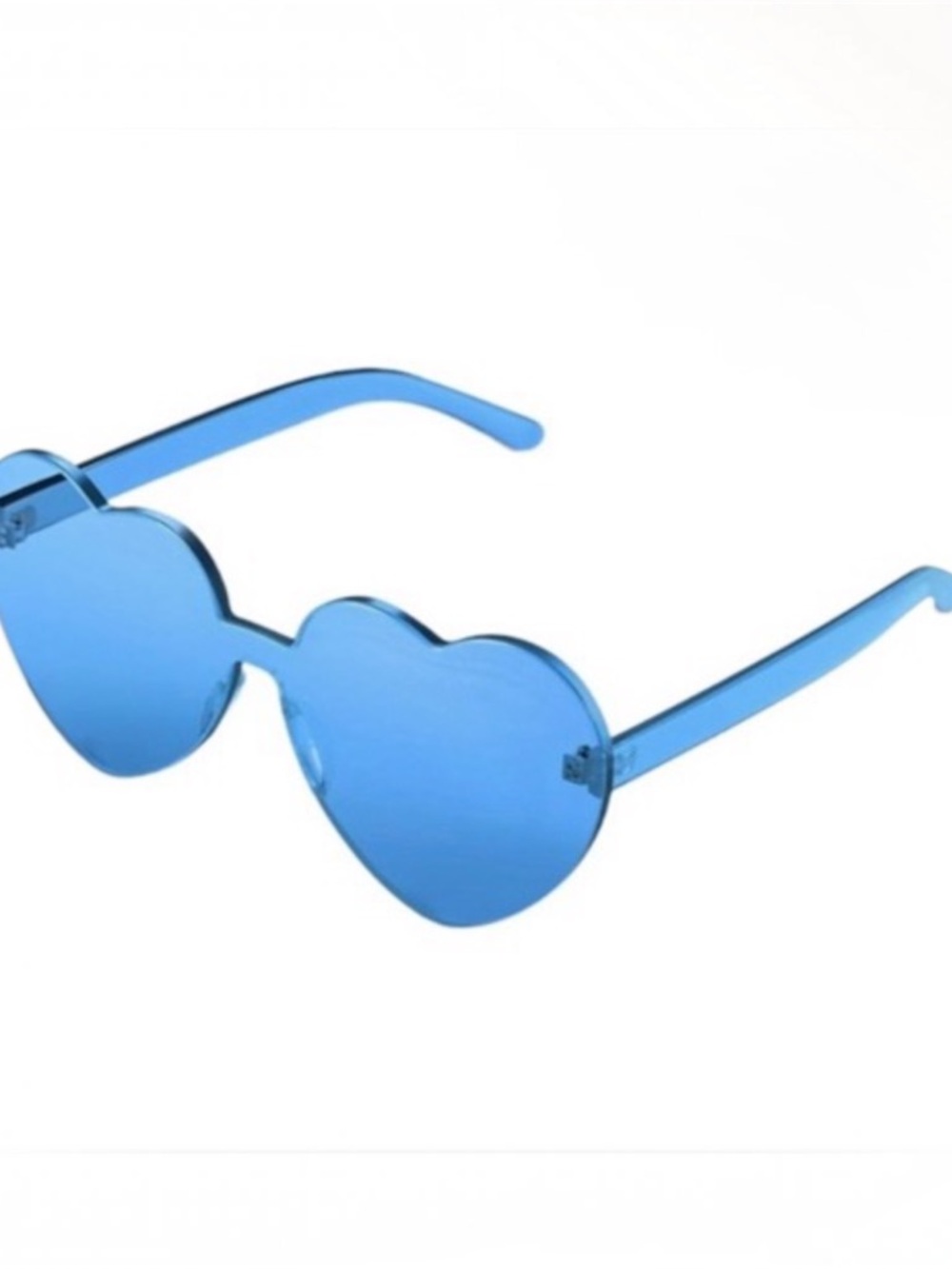 [5x$25] ⭐️ Blue Heart Shaped sunglasses